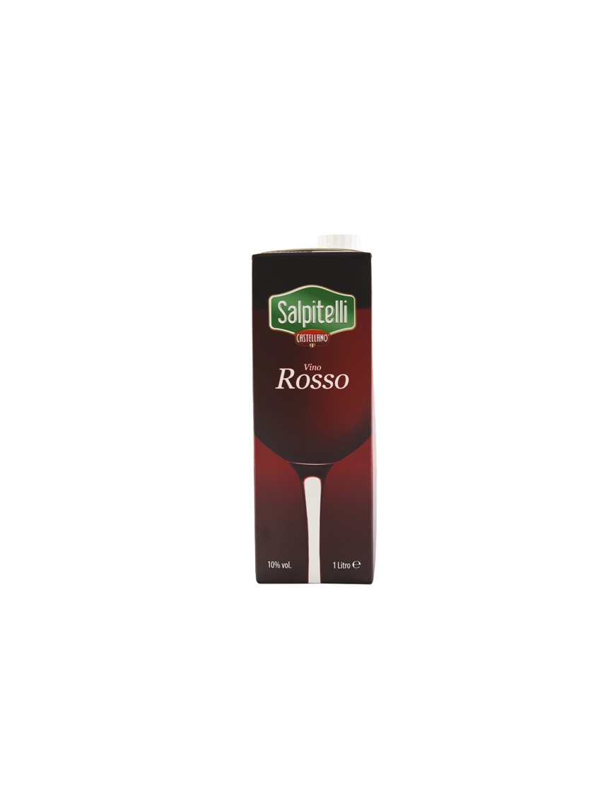 Vino Rosso in Brik Salpitelli 1l