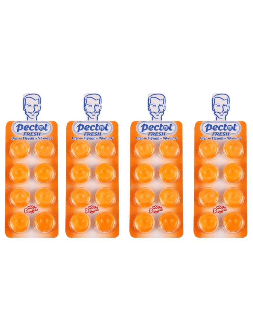 Caramelle Pectol Arancia Blister x4