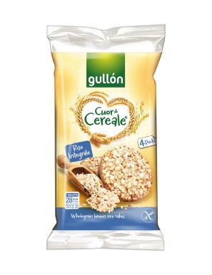 Gallette di riso integrale Cuor di Cereale Gullòn, 4 pacchi