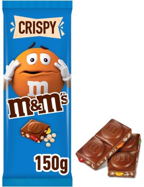 M&M's Tavoletta di Cioccolato Crispy 150g