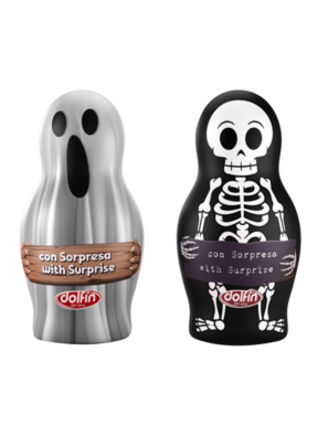 Espositore Sagome in Cioccolato Halloween Dolfin 80g x12