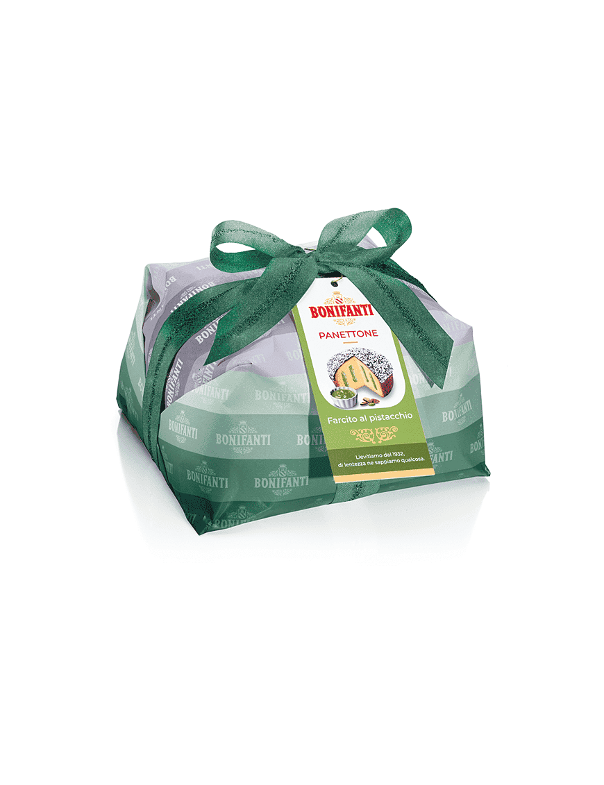 Panettone Bonifanti farcito al Pistacchio 850 g