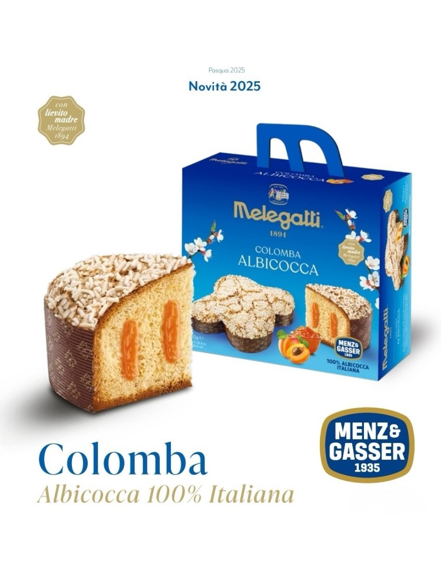 Colomba Melegatti all'Albicocca 750 g