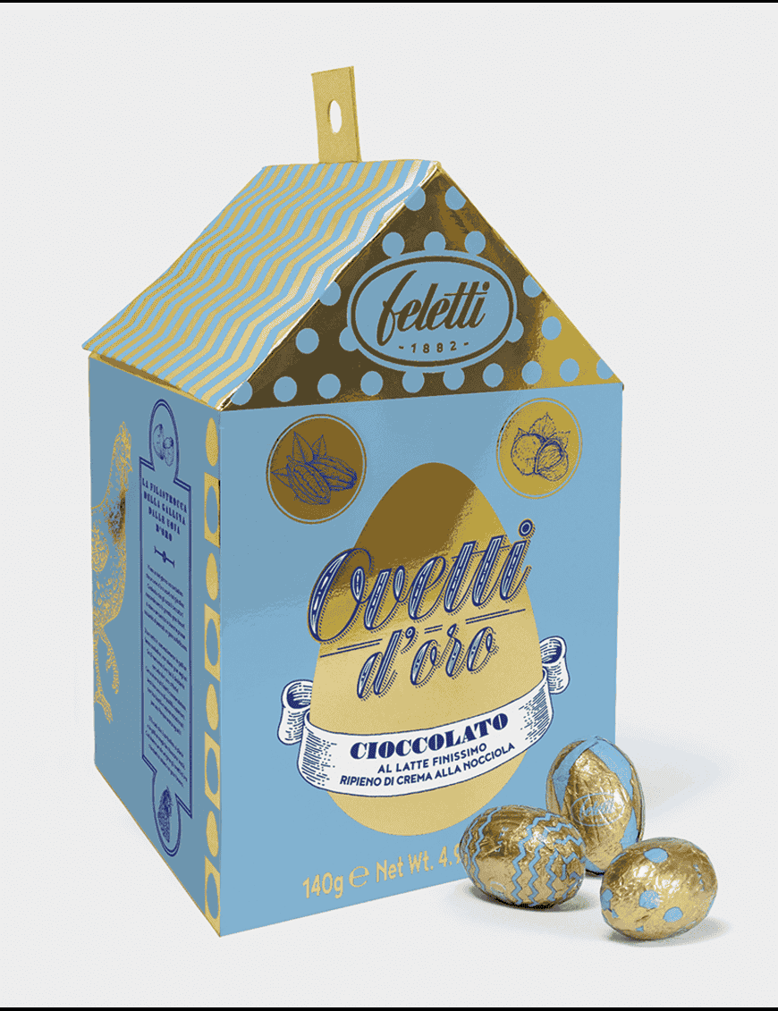 Casetta Ovetti d'Oro Feletti al Latte g 140