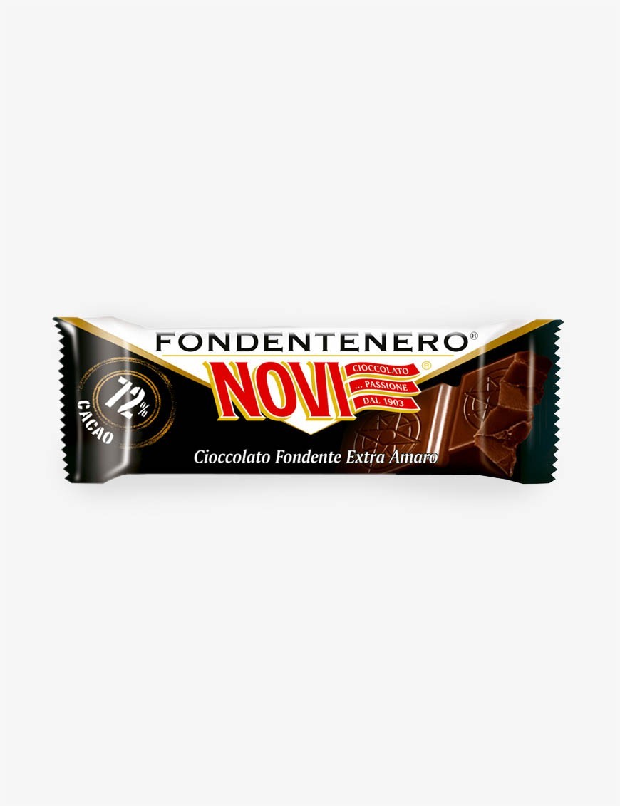 Barrette Cioccolato Novi Fondente g 25 x 30 