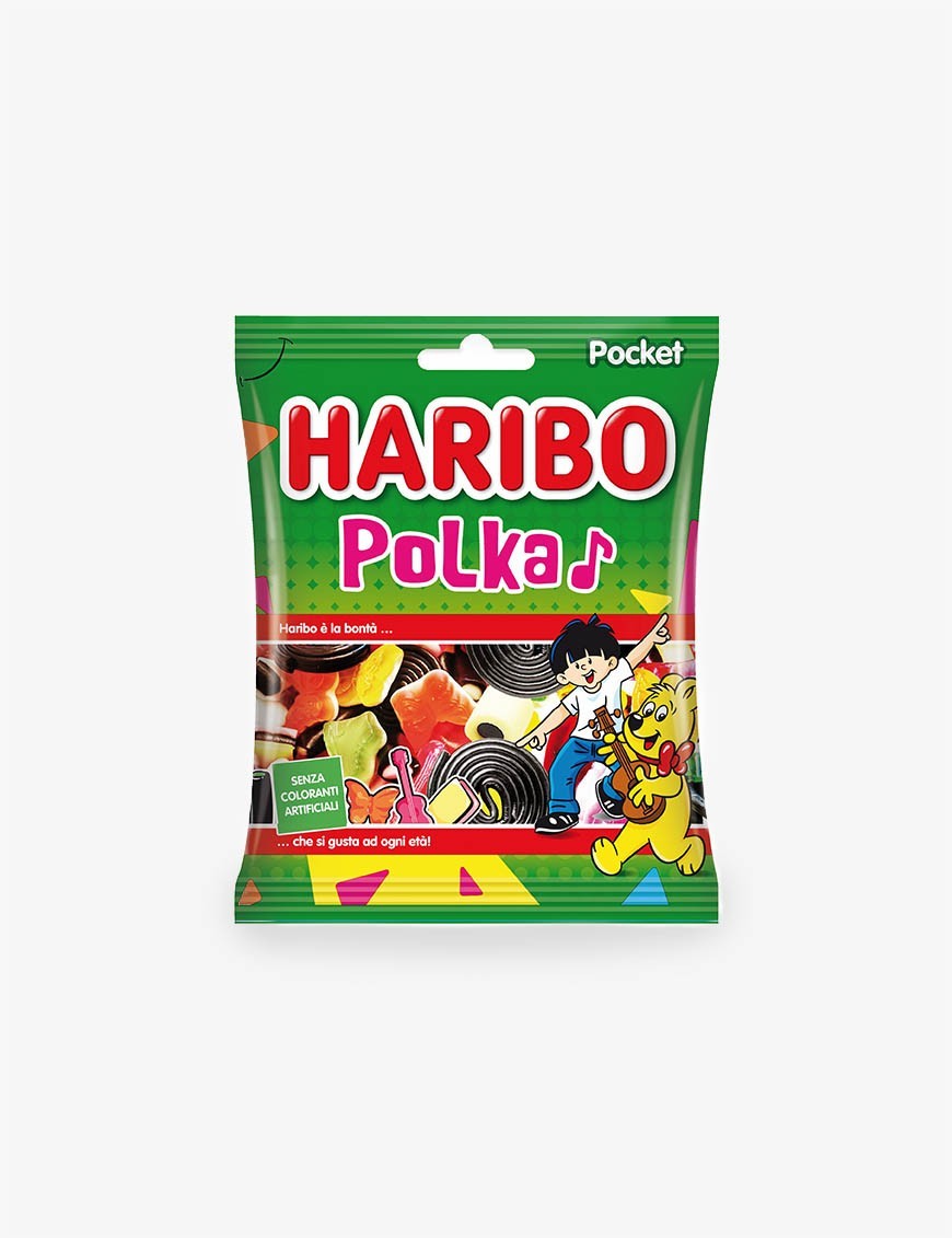 Caramelle Haribo Polka 100 g 