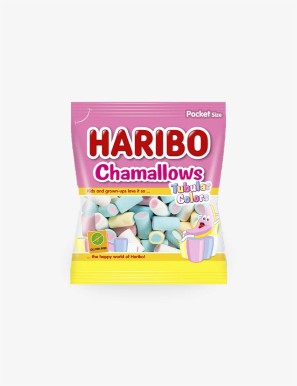 Caramelle Haribo Chamallows Tubular Colors 100 g 