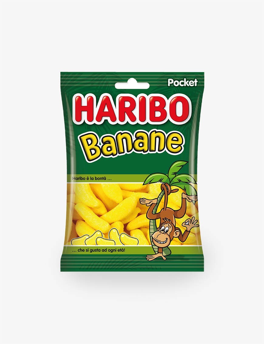 Caramelle Haribo Banane 100 g 