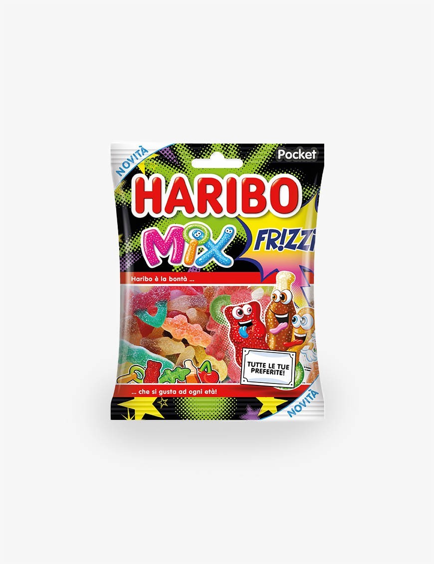 Caramelle HARIBO 100G MIX FRIZZY 
