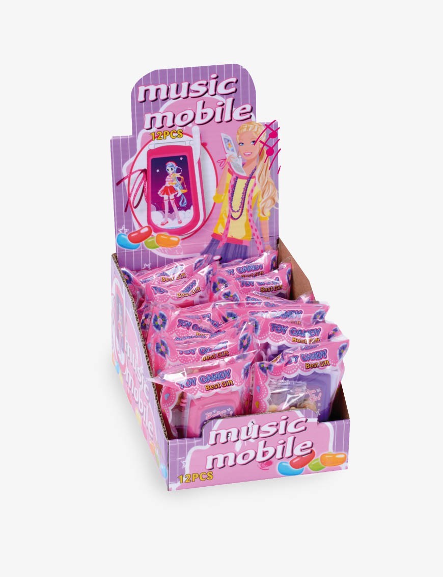 Caramelle toys music mobile confezione da 12 