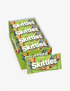 Caramelle Skittles crazy sour 38 g confezione da 14 