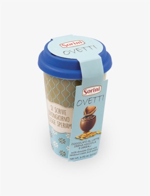 Tazza Liberty Ovetti di cioccolato Sorini 