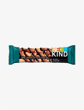 Be-Kind Barrette con Cioccolato Fondentem, Noci e Sale Marino 40g x12 