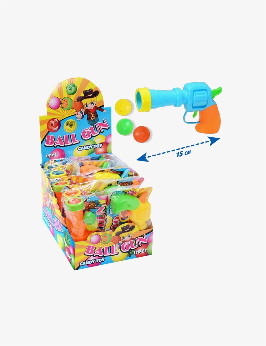 Toys Candy Ball gun confezione da 12 