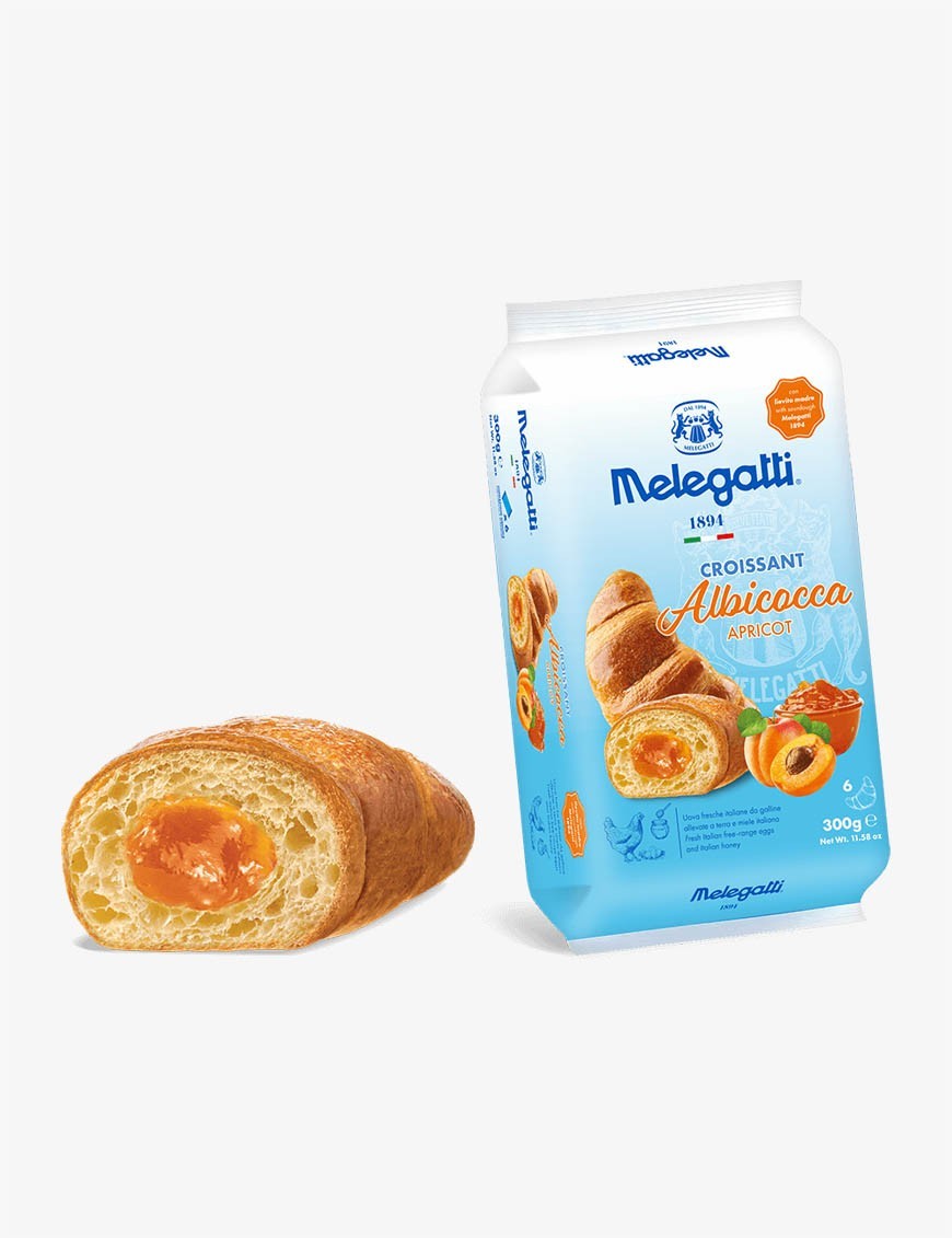 Croissant Melegatti Albicocca confezione da 6 