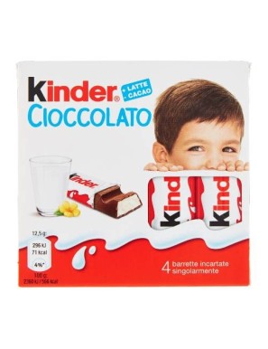 Kinder Cioccolato T4 Ferrero 50 grammi 