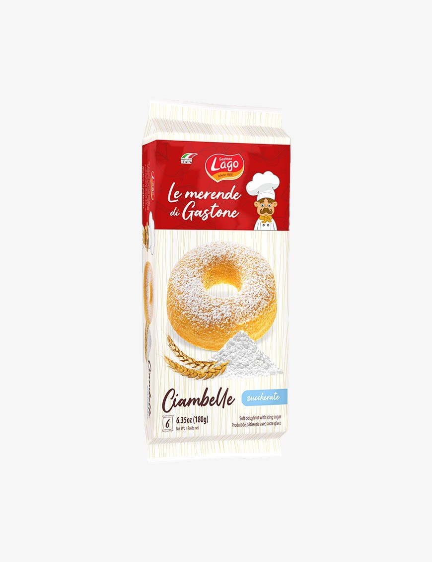 Ciambelle Zuccherate 180 g Gastone Lago 