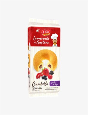 Ciambelle ai frutti di bosco 240 g Gastone Lago 