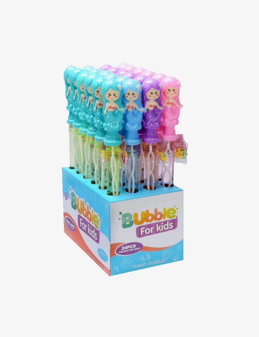 Candy Toys Super Bolle di Sapone Sirena x 24 Joygum 