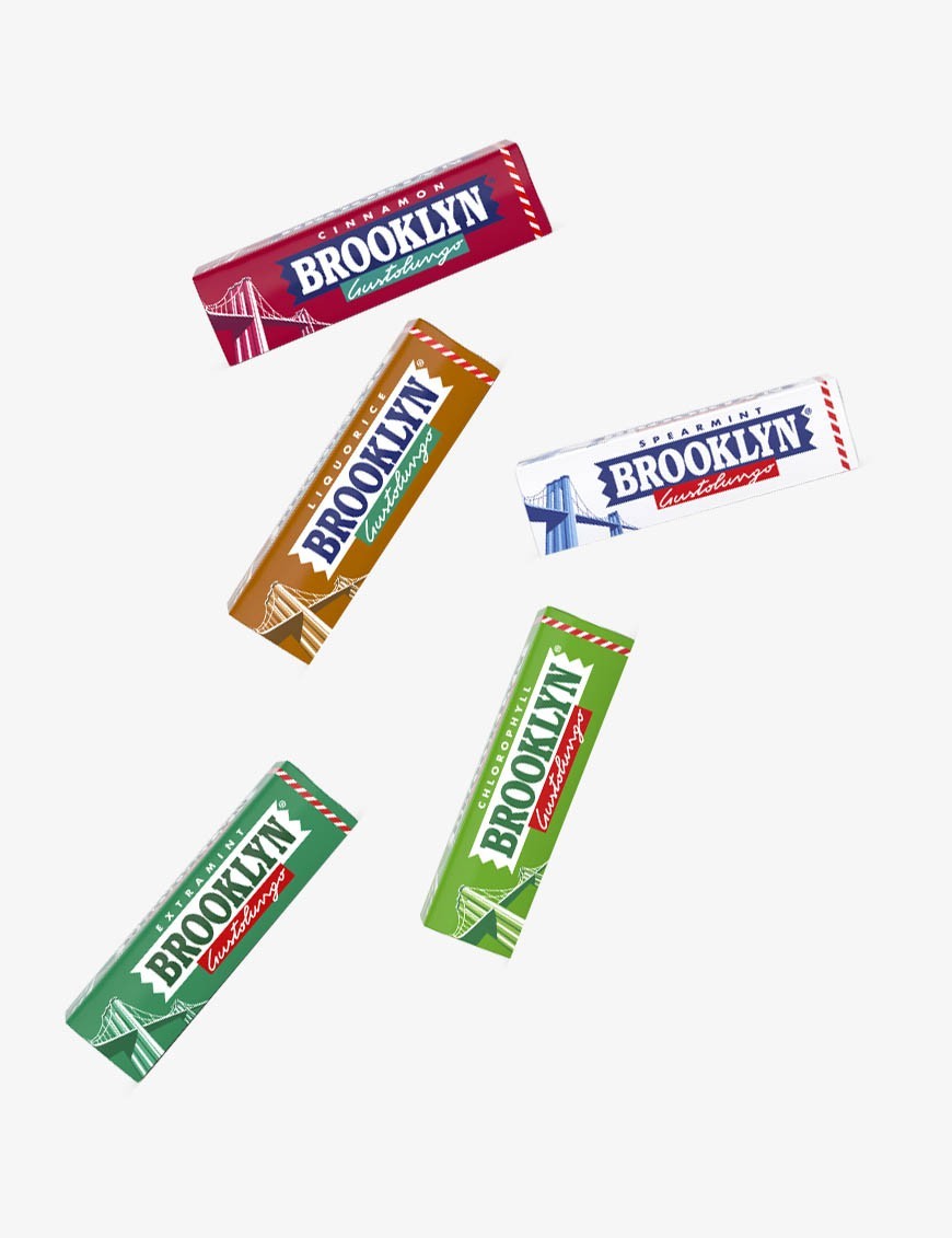 Chewing Gum Brooklin Bianca Spearmint 
