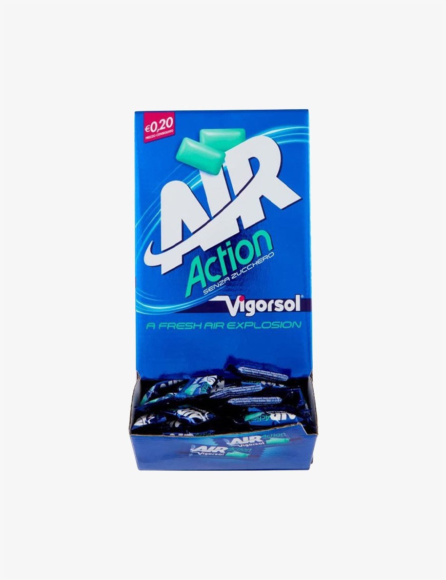 Chewing Gum Vigorsol Air Action Mono confezione da 250 