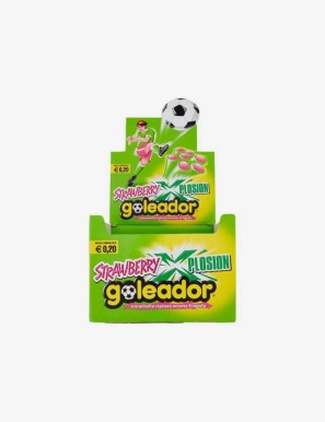 Caramelle Goleador Strawberry xplosion confezione da 150 