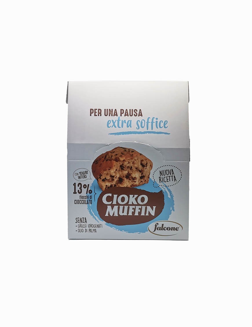 Espositore cioko muffin g 50 confezione da 18 Falcone 